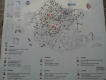 Dubrovnik - mapa zásahů