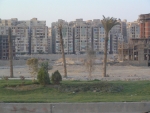 Obytná čtvrť Káhiry